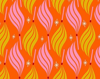 Trinketry Goldfish RS0113 16, by designer Melody Miller and the Ruby Star Society - sold by the half yard