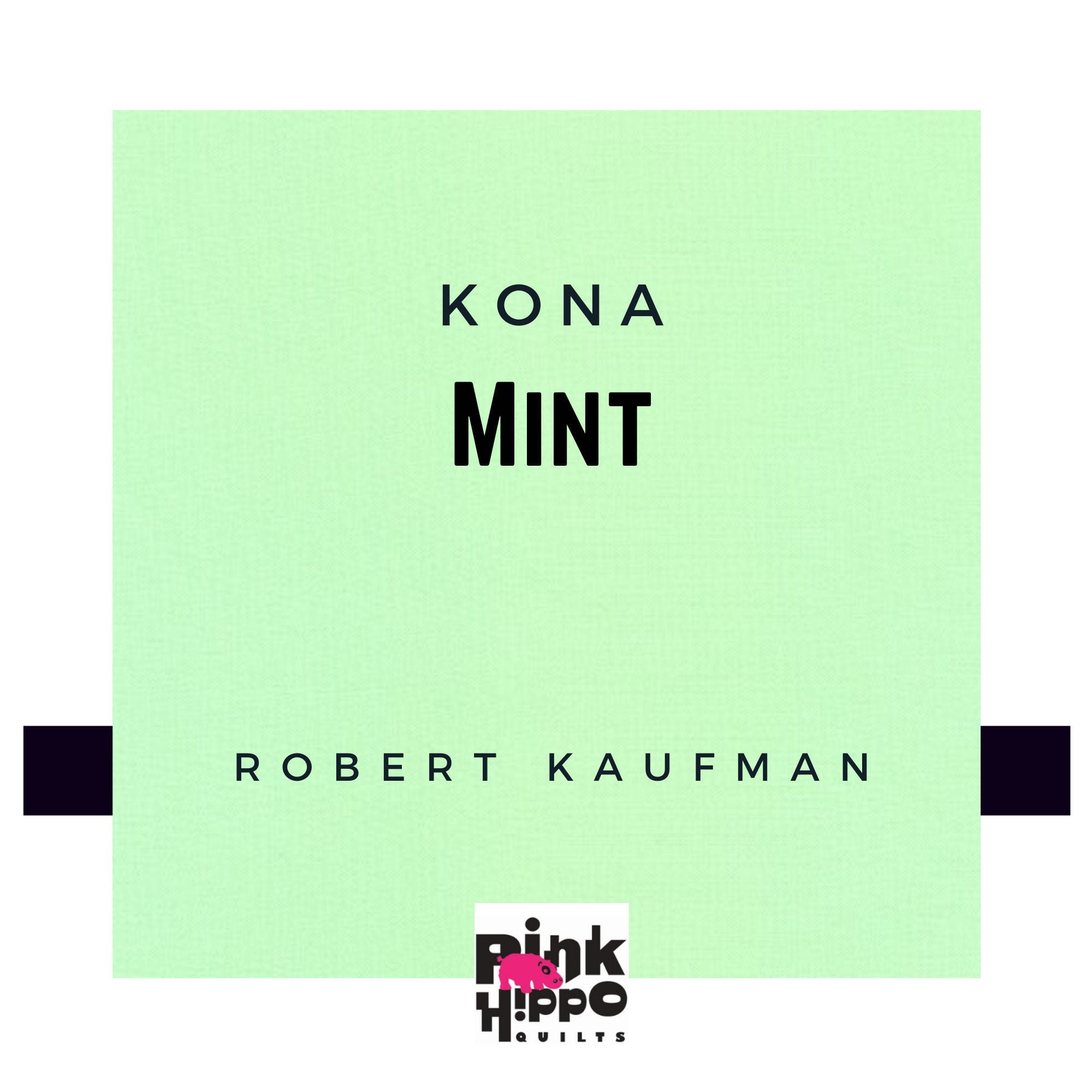 Robert Kaufman Kona Cotton Mint