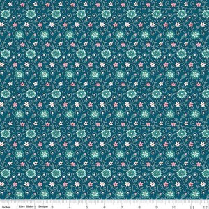 Liberty Fabrics The Collector&#39;s Home, Nature&#39;s Jewel Manor Park D, Riley Blake Designs, 100% Cotton Fabric Sold by Half Yard, 01666809D