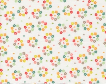 Raspberry Summer Cloud 37695 11 by Sherri & Chelsi for Moda fabrics, sold by the half yard