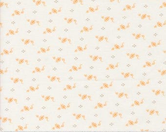Agatha Road Ghost Multi 35416 11 by Fig Tree Co for Moda - sold by the half yard, Tiny Pumpkins Fall Halloween, Pumpkin Dot