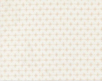 Rosie Whipped Cream Garden Path 35422 22 by Fig Tree Co for Moda - sold by the half yard, Twinkling Star Blenders