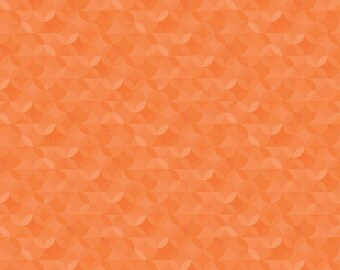 Crayola™ Kaleidoscope Outrageous Orange, Riley Blake Designs - CR480-Outrageous Orange 1/2 Yd cuts, 100% cotton