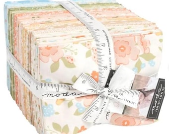 Dainty Meadow by My Sew Quilty Life for Moda, 40 Fat Quarter Bundle for Moda Fabrics, 31740AB