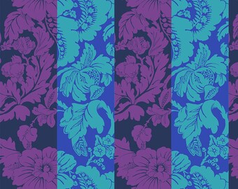 Kaffe Fassett Collective Feb 2026 Romance - Cool, Kaffe Fassett, Free Spirit Fabrics, sold by half yard, PWGP210.Cool