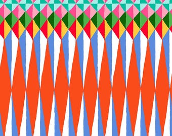 Kaffe Fassett Collective Feb 2026 Spike - Hot, Kaffe Fassett, Free Spirit Fabrics, sold by half yard, PWGP215.Hot