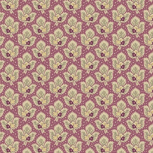 English Garden by Edyta Sitar of Laundry Basket Quilts for Andover, Color Mixed Berry, Pattern: Camarillo, sold by the half yd., A-795-P