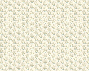 Bluebird by Edyta Sitar of Laundry Basket Quilts, Color - Pressed Flower, Pattern - Snowdrop, 1/2 yd, by Andover Fabrics, A-9839-L