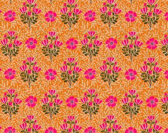Summer Love by Cori Dantini - Tussie Mussie - Nectar by Free Spirit- PWCD087.XNECTAR - Premium Cotton - Sold by Half Yard Cuts
