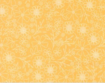 In The Garden Goldenrod 29231 38 by Corey Yoder for Moda Fabrics -sold by the half yard