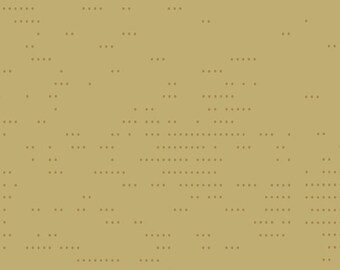 Porcini gold Pattern: Dottie, by Giucy Giuce  Fabric from the Wallflower Collection, for Andover Fabrics, Inc sold by Half Yard A-9976-N