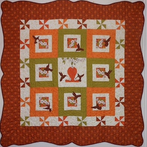 Hummingbird Garden PDF Patchwork Quilt Pattern