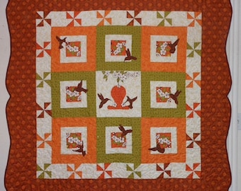 Hummingbird Garden Quilt Pattern