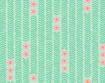 Agua Garland from Moonlit Garden by Patty Sloniger for Andover Fabrics, A-512-G, sold by the half yard