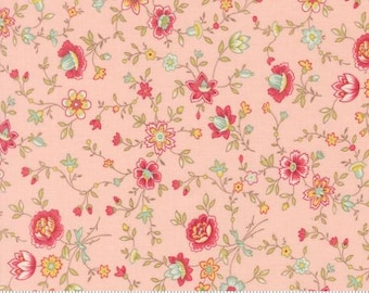 Lyda Rose Pink 3073 18 by Bunny Hill Designs for Moda Fabrics - sold by the half yard
