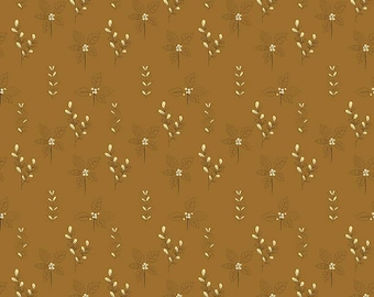 Fall's in Town Drawing Tan quilters cotton by the half yard, Designer: Sandy Gervais, Riley Blake Fabrics C13513-Tan