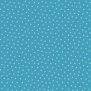 In the Jungle by Makower, color - blue, pattern - Stars, 100% Cotton Quilting Fabric, sold by the 1/2 yard, TP-2606-B