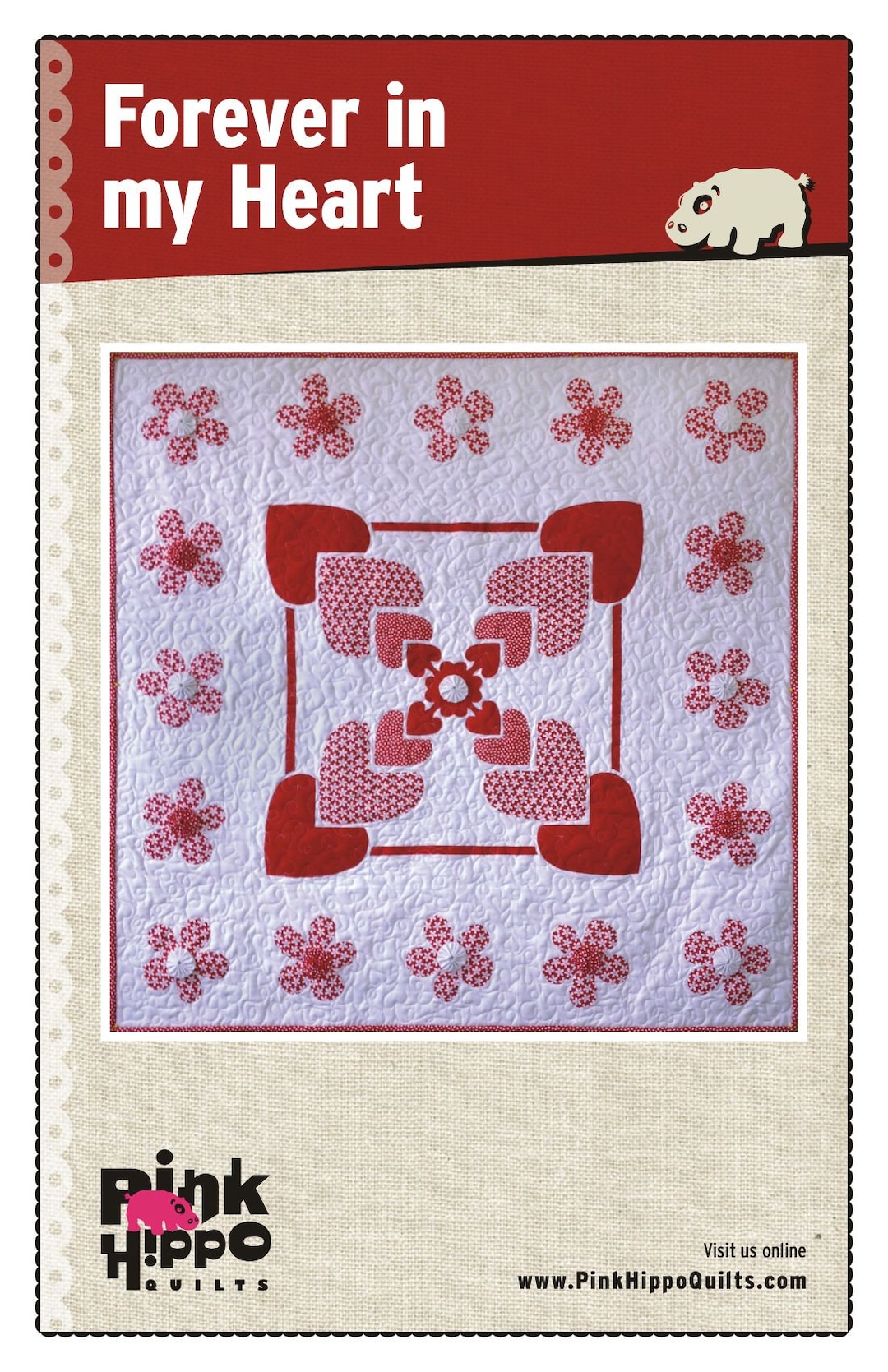 Forever in My Heart Pdf Quilt Pattern,modern Quilt Pattern - Etsy