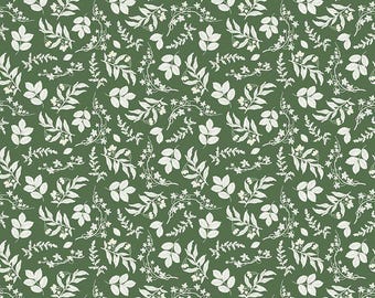 Nature's Portrait Branches Forest, Riley Blake Designs, 100% cotton, sold by the half yard,   C15674-FOREST