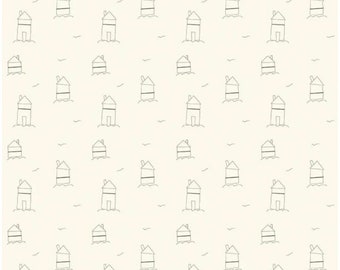 Hush Hush Homemade Little Houses - 100% Cotton -  by Sandy Gervais for Riley Blake Designs - Sold By The Half Yard - C11162-Homemade