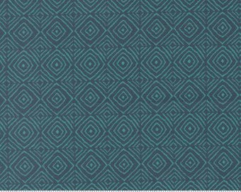 Parlor Diamonds Peacock 11966 28 by Crystal Manning, Moda Fabrics -sold by the half yard, Diamonds Blenders