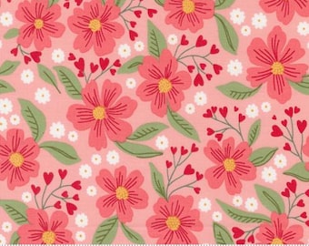 Love Blooms Blush 5220 14 by Lella Boutique for Moda Fabrics Fabric, sold by the half yard