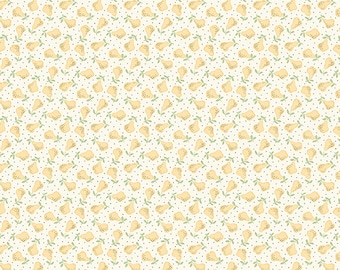 Butter Pears from the Abloom Collection By Renee Nanneman of Neel'L Love for Andover Fabrics - A-868-Y - sold by the half yard