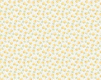 Butter Pears from the Abloom Collection By Renee Nanneman of Neel'L Love for Andover Fabrics - A-868-Y - sold by the half yard