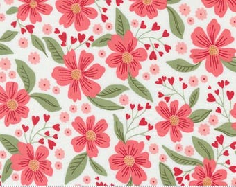 Love Blooms Lace 5220 11 by Lella Boutique for Moda Fabrics Fabric, sold by the half yard