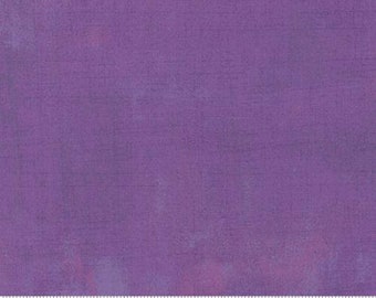 Grunge Basics Grape 30150 329 by BasicGrey for Moda Fabrics sold by Half Yard, color Lavender purple