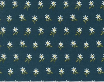 Imaginary Flowers Midnight 48384 20 by Gingiber and Moda Fabrics -sold by the half yard