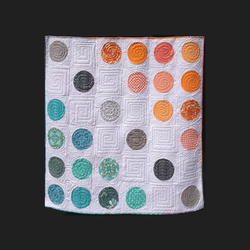 Divergence Quilt Pdf Pattern Modern Quilt Pattern Throw - Etsy
