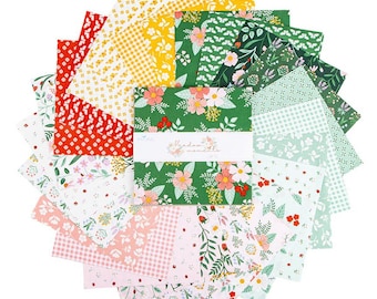 Meadow Moments 5" Stacker by Little Forest Atelier for Riley Blake Designs 42 5-inch Squares Charm Pack Riley Blake 5-17230-42