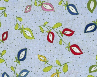 Multi Conservatory Leaves by Jill Finley for Riley Blake Designs C9622-Multi leaves 1/2 Yd cuts, 100% cotton