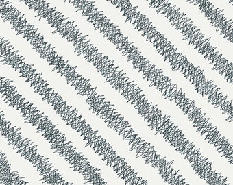 Fabric from the Basement Collection Milk White, Pattern: Etch, by Giucy Giuce, Andover Fabrics, Inc sold by Half Yard A-460-L