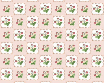 Summer Picnic Tablecloth Pink - 100% Cotton -  by Melissa Mortenson for Riley Blake Designs - Sold By The Half Yard - C10751-PINK