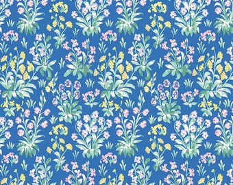 London Parks Battersea Botanical B, Liberty Fabrics, 100% Quilting Cotton Fabric Sold by Half Yard 01666859B