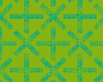 Woodland - Sun Print 2022 - 10th Anniversary Collection, X&+ Pattern by Alison Glass 1/2 yd,  A-7021-G1