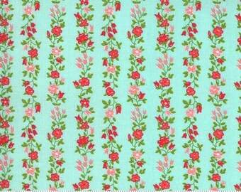 Sunday Stroll Aqua by Bonnie & Camille for Moda Fabrics -sold by the half yard, 55224 14
