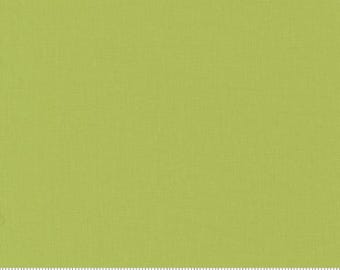 Bella Solids Pistachio 9900 134 Premium Quilting Cotton Fabric by Moda Fabrics, sold by Half Yard,