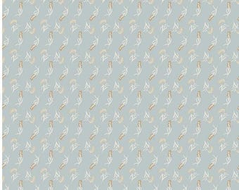The Old Garden Valley Dusk by Danelys Sidron for Riley Blake Designs, 100% Quilting Cotton Fabric Sold by Half Yard, C14235-DUSK blue-gray