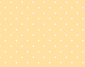 Yellow Dot by Andover, 100% Cotton Quilting Fabric, sold by the 1/2 yard, A-860-Y