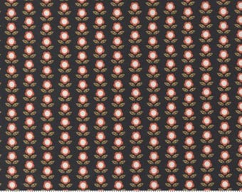 Birdsong Raven 48357 17 Moda by Gingiber for Moda Fabrics -sold by half yard, Little Flowers Blenders Small Floral