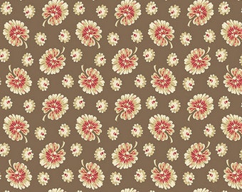 Cocoa Pink - Edyta Sitar - Laundry Basket, Color- Moss, Pattern: Monstera, 1/2 yd, 100% Cotton Andover Fabrics, A-596-NE