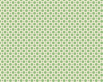 Noel by Edyta Sitar for Laundry Basket, Color - Ornaments, Pattern - Olive, 1/2 yd, 100% Cotton by Andover Fabrics, A-9923-G