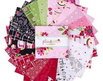 Heather Peterson Autumn Afternoon 5 Stacker 42 5-inch Squares Charm Pack Riley Blake 5-14870-42