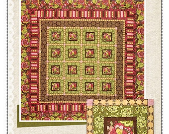 Garden Squares Quilt Pattern