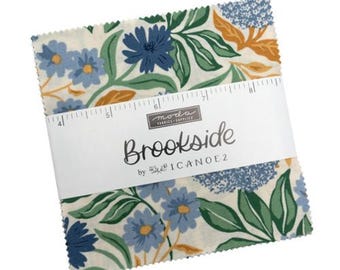 Brookside Charm Pack 36080PP by 1 Canoe 2 for Moda Fabrics, Moda Precuts, 42 5-inch Squares Charm Pack