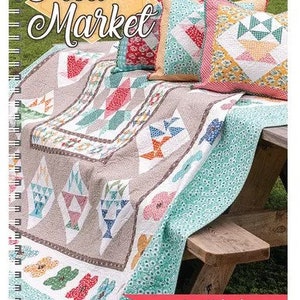 It&#39;s Sew Emma Flea Market Book written by Lori Holt of Bee in My Bonnet , 69 page book