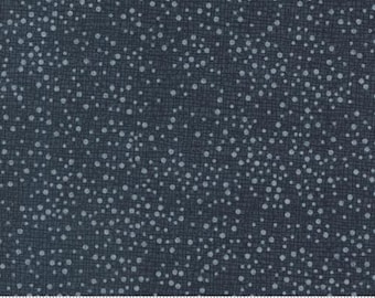Dotty Thatched Soft Black 48715 152 by Robin Pickens for Moda Fabrics -sold by the half yard
